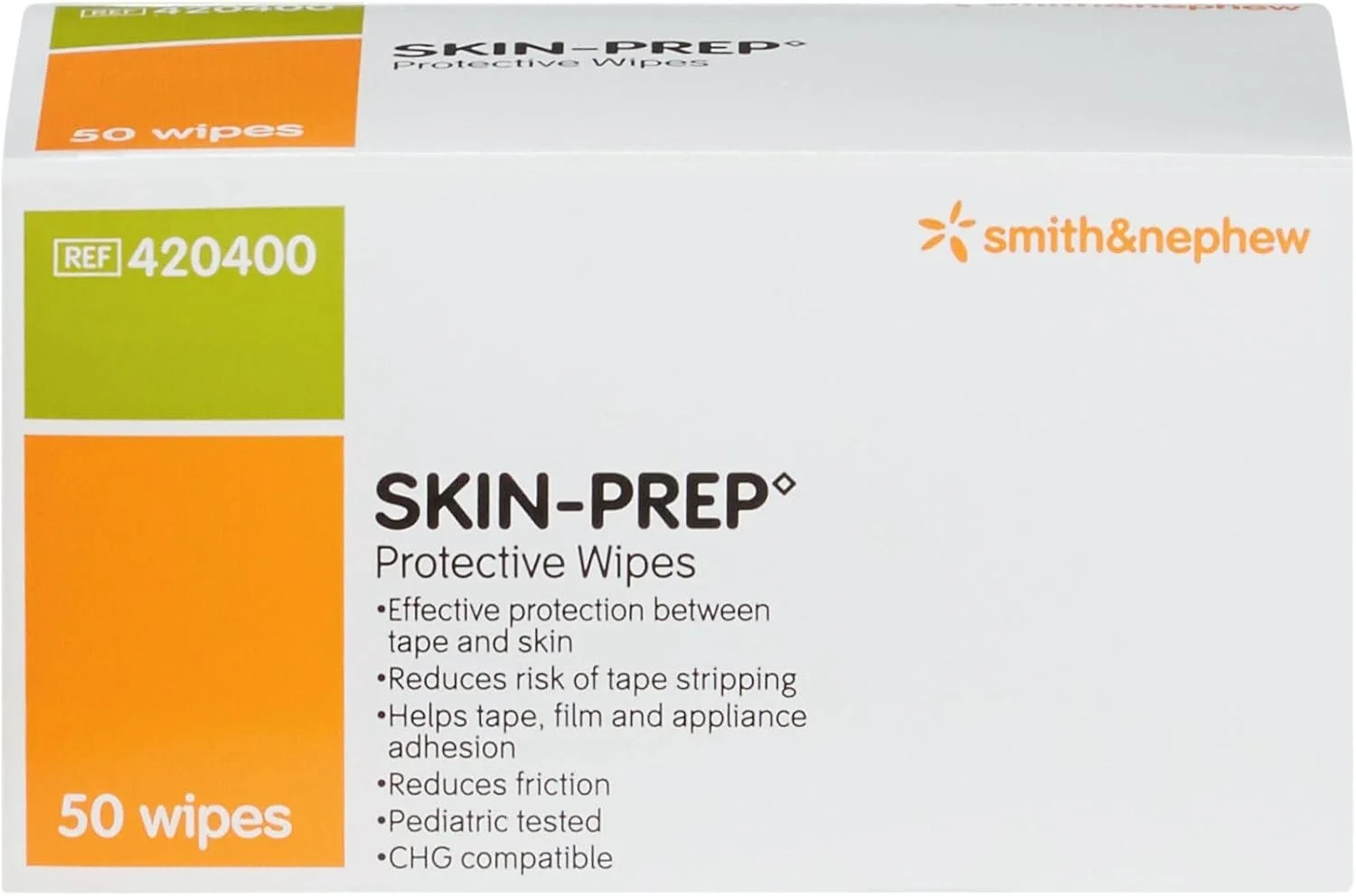 دستمال مرطوب محافظ پوست Smith & Nephew Skin-Prep - جعبه 50 عددی