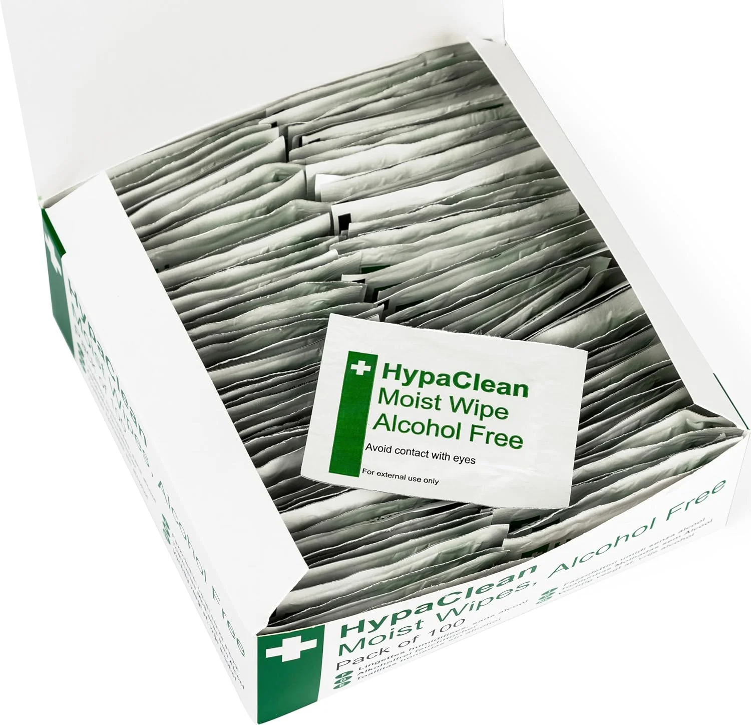 دستمال مرطوب پاک کننده زخم هایپ کلین گروه ایمنی اولیه، بدون الکل، بسته 100 عددی بسته بندی شده تکی دستمال مرطوب پاک کننده زخم هایپ کلین گروه ایمنی اولیه، بدون الکل، بسته 100 عددی بسته بندی شده تکی