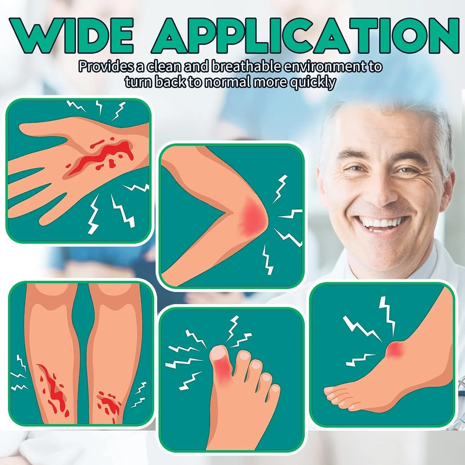 30 عدد پد پانسمان چسبی جزیره ای زخم 4x4 اینچ - باند گاز حاشیه دار ضد آب و تنفسی با پد جاذب، بسته بندی جداگانه برای تاول، سوختگی، مراقبت های بعد از جراحی 30 عدد پد پانسمان چسبی جزیره ای زخم 4x4 اینچ - باند گاز حاشیه دار ضد آب و تنفسی با پد جاذب، بسته بندی جداگانه برای تاول، سوختگی، مراقبت های بعد از جراحی