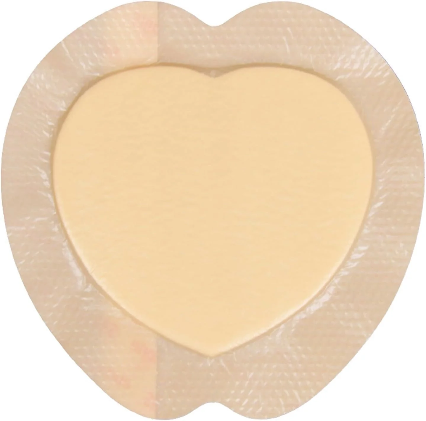 پانسمان فوم نقره ای ساکروم نالاکال با حاشیه چسب سیلیکونی 7"x7" ضد آب، پدهای استخوانی دنبالچه جاذب و تنفسی، پانسمان زخم بستر (5 عدد)