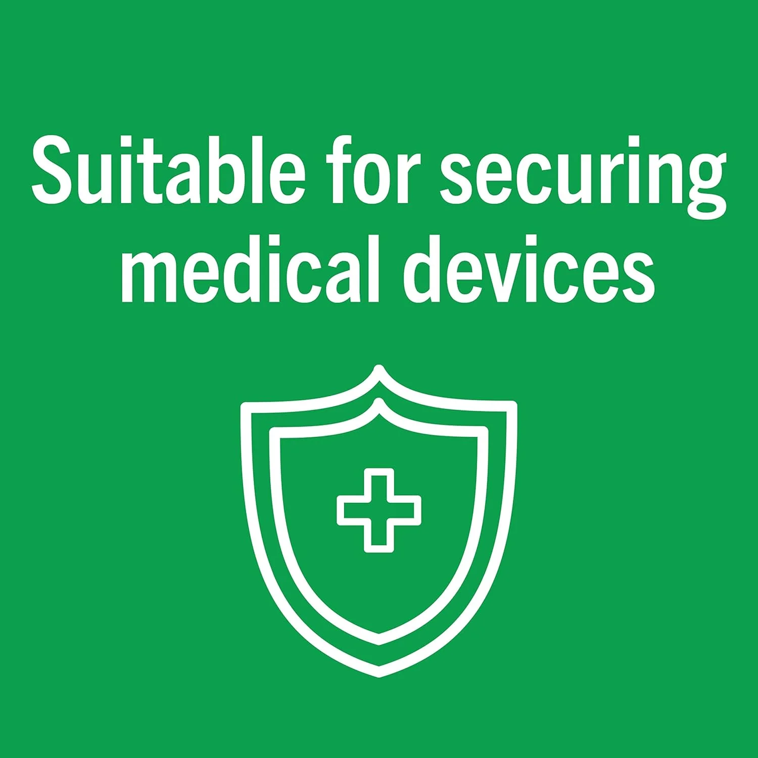 چسب شفاف و انعطاف پذیر نکسکر، چسب پزشکی ضد آب و شفاف، برای محکم کردن پانسمان ها و لوله های کاتتر - 1 اینچ در 10 یارد، 1 رول چسب