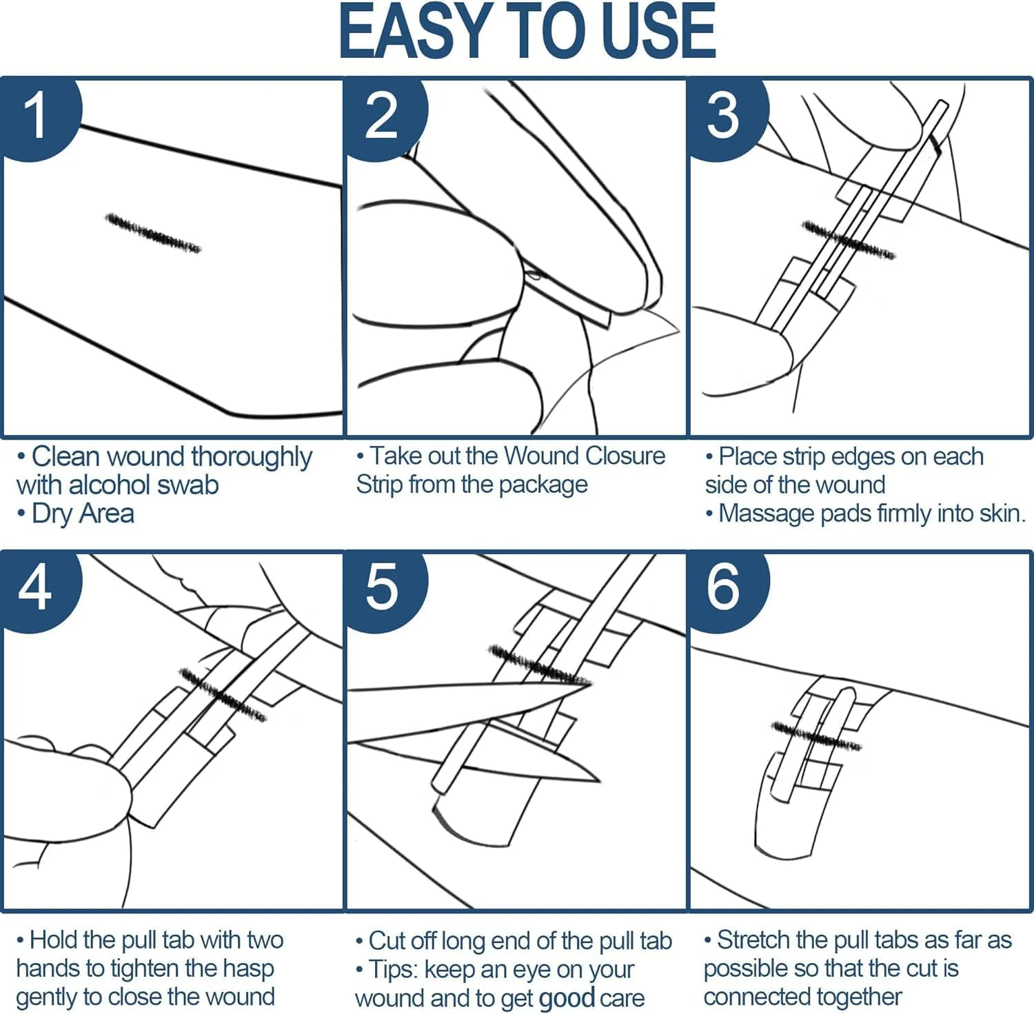 نوار بخیه بستن زخم نالاکال، کیت بستن اضطراری پارگی برای ترمیم زخم های ترکیبی بدون بخیه، چسب بخیه پروانه ای برای بستن زخم، پوشاندن زخم 3 عدد نوار بخیه بستن زخم نالاکال، کیت بستن اضطراری پارگی برای ترمیم زخم های ترکیبی بدون بخیه، چسب بخیه پروانه ای برای بستن زخم، پوشاندن زخم 3 عدد