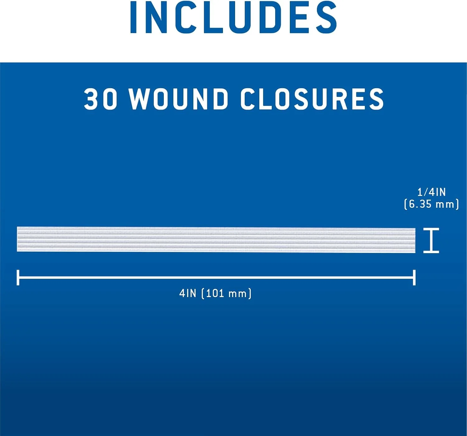 نوار بخیه چسبی Care Science، 1/4 x 4 اینچ، 30 عدد | نوارهای استریل برای بستن بریدگی ها و زخم های جزئی نوار بخیه چسبی Care Science، 1/4 x 4 اینچ، 30 عدد | نوارهای استریل برای بستن بریدگی ها و زخم های جزئی