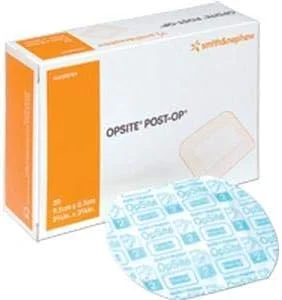 BND- Smith & Nephew مراقبت از زخم 6487141 PT# 66000708 پانسمان Opsite Post-Op فیلم 2-1/2x2" Abs Nadh 100/Bx ساخت