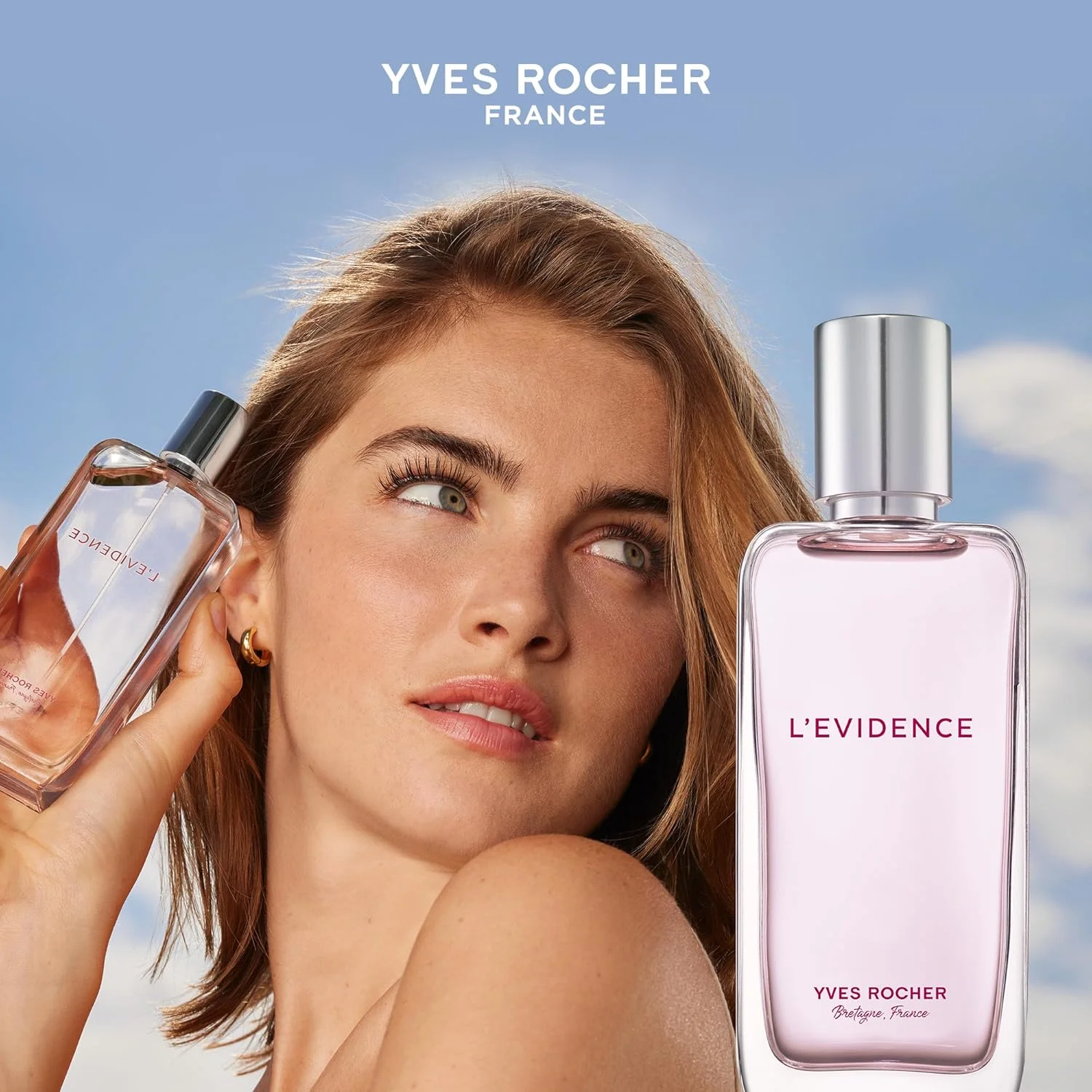 ایو روشه L'EVIDENCE - ادو پرفیوم زنانه - رایحه شیرین، تازه و گلی شیپر با مگنولیا، هلو و نعناع هندی - عطر ظریف و ماندگار - 50 میلی لیتر