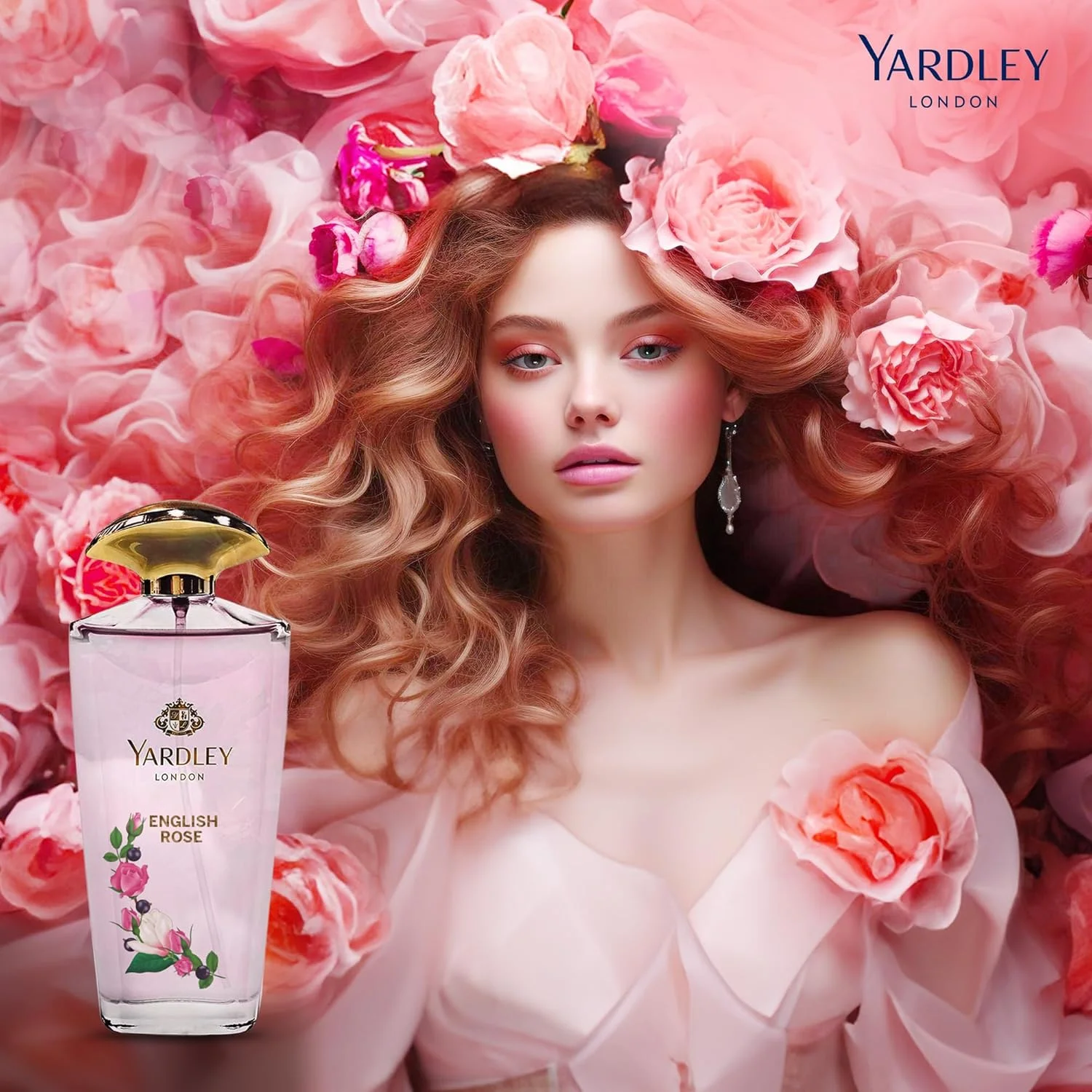 عطر زنانه یاردلی انگلیش رز با رایحه گلی دل انگیز - ادو تویلت 125 میلی لیتر عطر زنانه یاردلی انگلیش رز با رایحه گلی دل انگیز - ادو تویلت 125 میلی لیتر