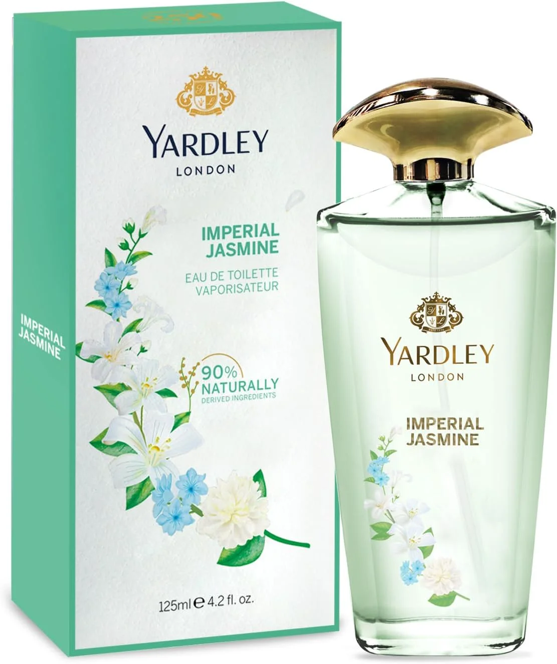 ادکلن زنانه یاردلی لندن ایمپریال یاس - 125 میلی لیتر رایحه گلی با عطر یاس و شکوفه پرتقال