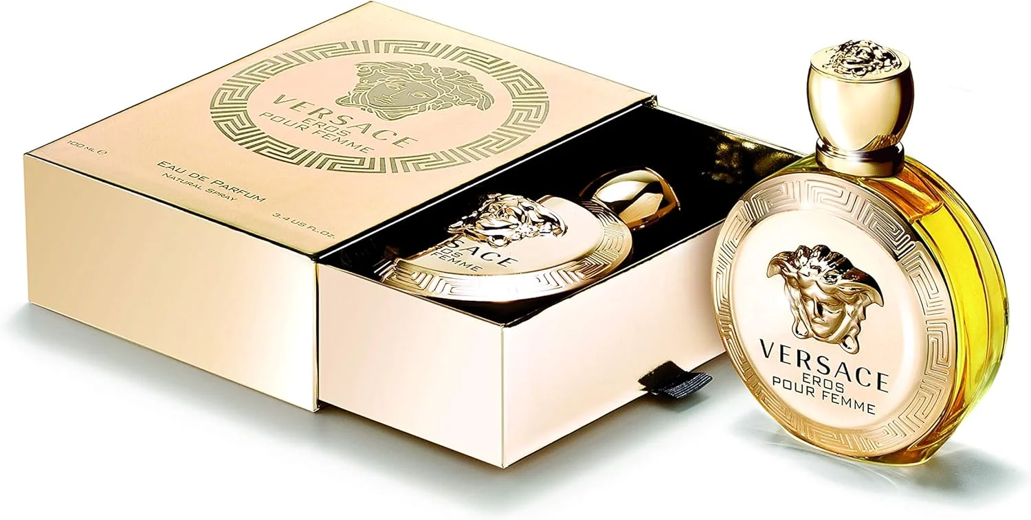 ادکلن زنانه ورساچه Eros Pour Femme Versace - Eau De Parfum، 100 میلی لیتر