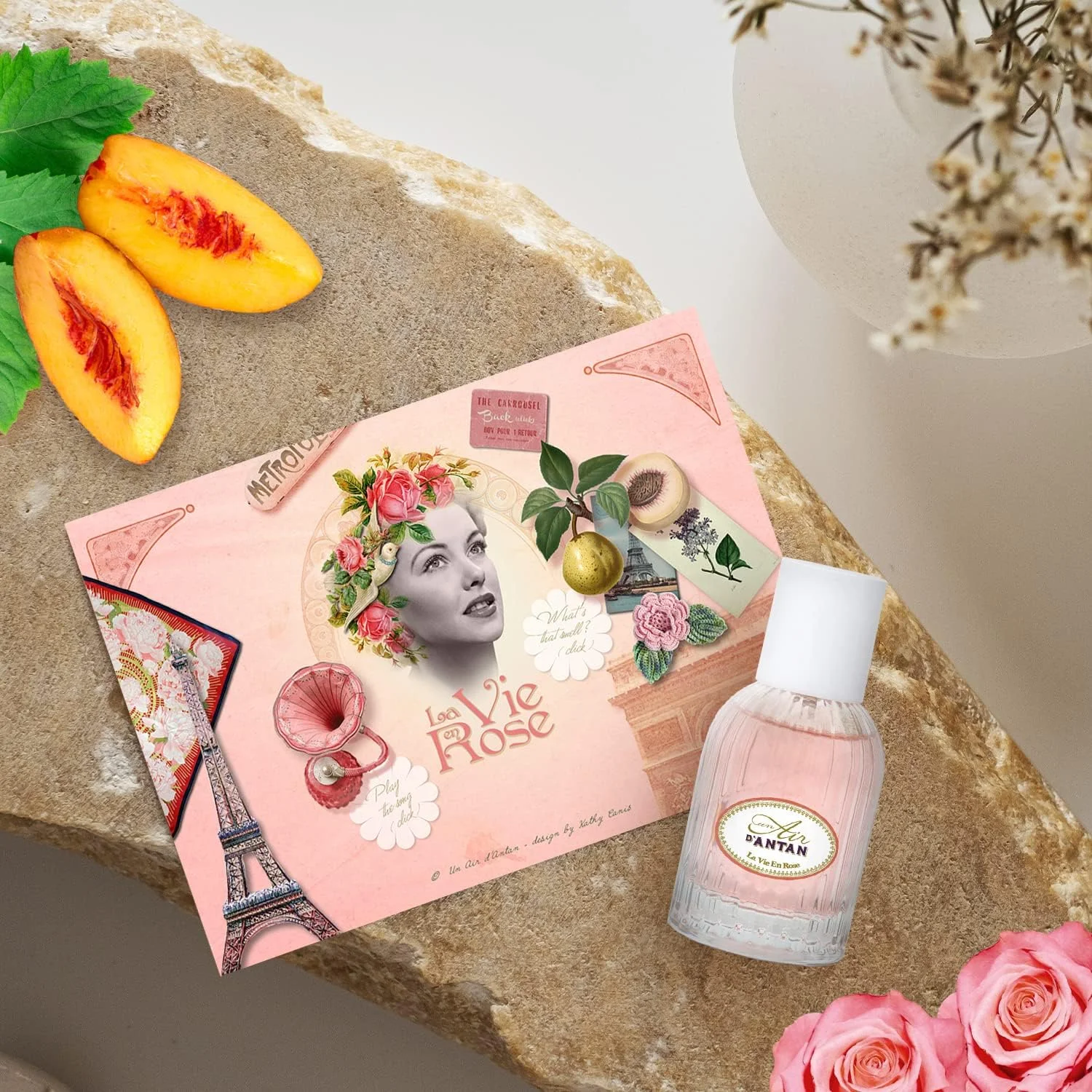 آن ایر د آنتان رز - ادو پرفیوم فرانسوی ممتاز سایز مسافرتی - عطر زنانه با رایحه گل رز، ایده هدیه