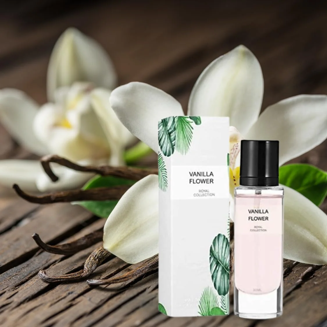 عطر زنانه گل وانیل TSZ Collection EDP 30ml