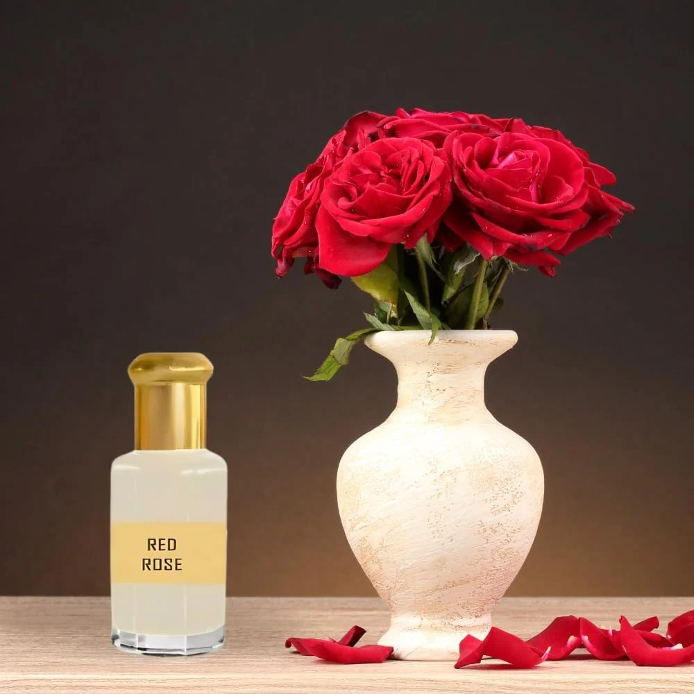 روغن عطر گل رز قرمز TSZ زنانه - 25 میلی لیتر عطر بدون الکل | ماندگاری طولانی رایحه گل و مشک سفید | عطر غلیظ برای حجاب و عبا روغن عطر گل رز قرمز TSZ زنانه - 25 میلی لیتر عطر بدون الکل | ماندگاری طولانی رایحه گل و مشک سفید | عطر غلیظ برای حجاب و عبا