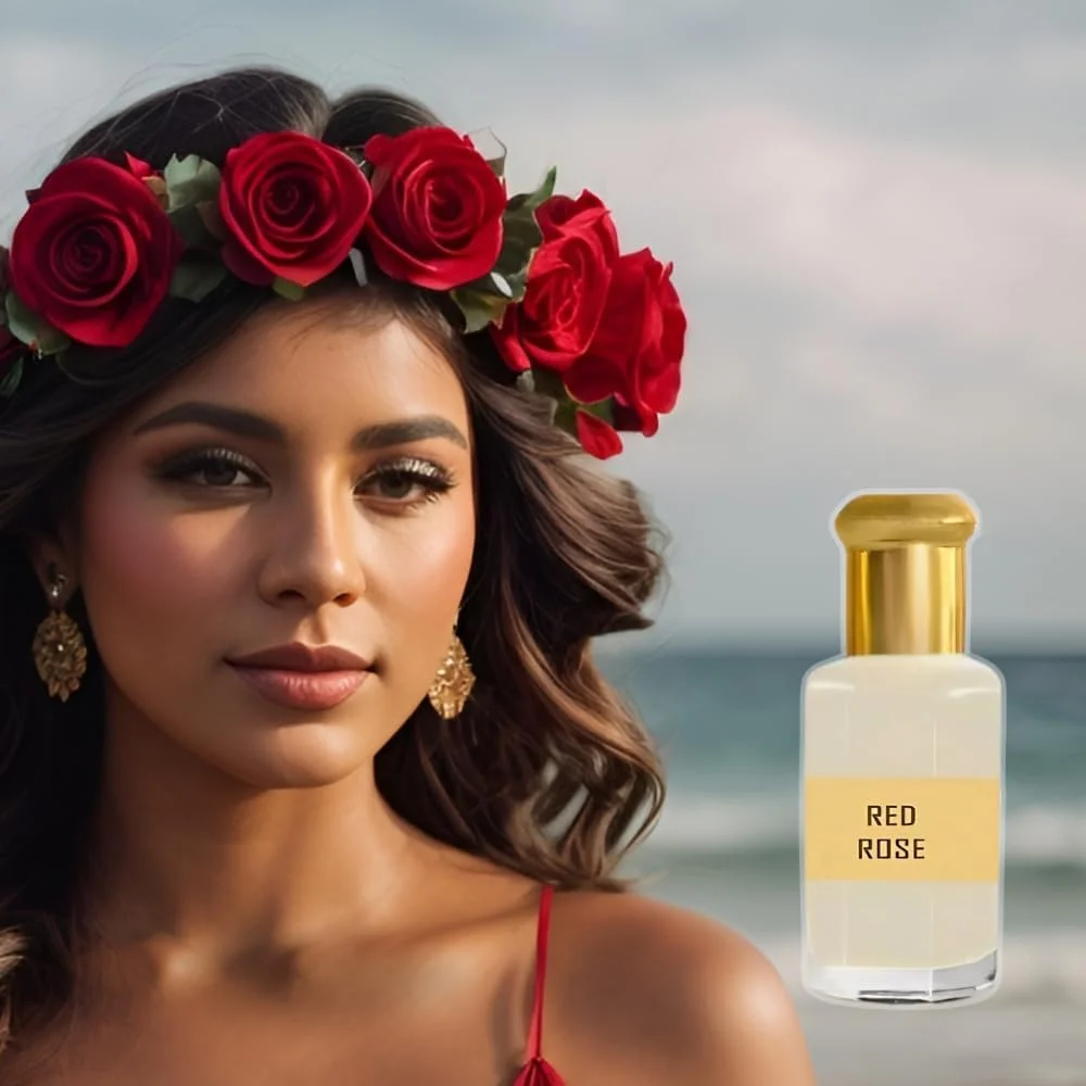 روغن عطر گل رز قرمز TSZ زنانه - 25 میلی لیتر عطر بدون الکل | ماندگاری طولانی رایحه گل و مشک سفید | عطر غلیظ برای حجاب و عبا روغن عطر گل رز قرمز TSZ زنانه - 25 میلی لیتر عطر بدون الکل | ماندگاری طولانی رایحه گل و مشک سفید | عطر غلیظ برای حجاب و عبا