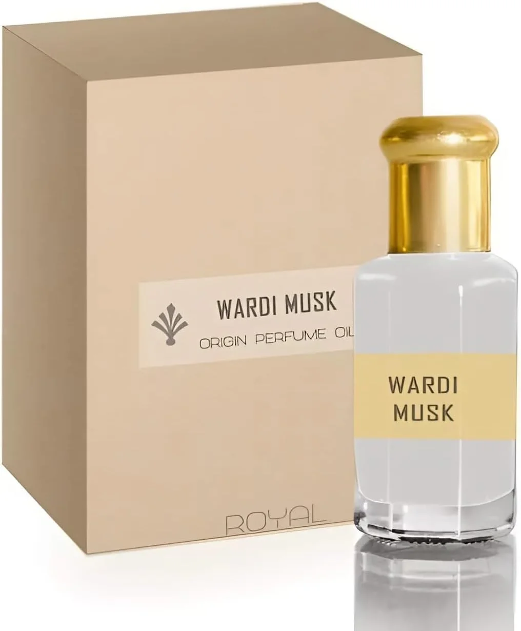 عطر روغنی مردانه و زنانه TSZ Wardi Musk Origin 3ml - عطر لوکس یونیسکس، رایحه ای شهوانی از گل و مشک سفید
