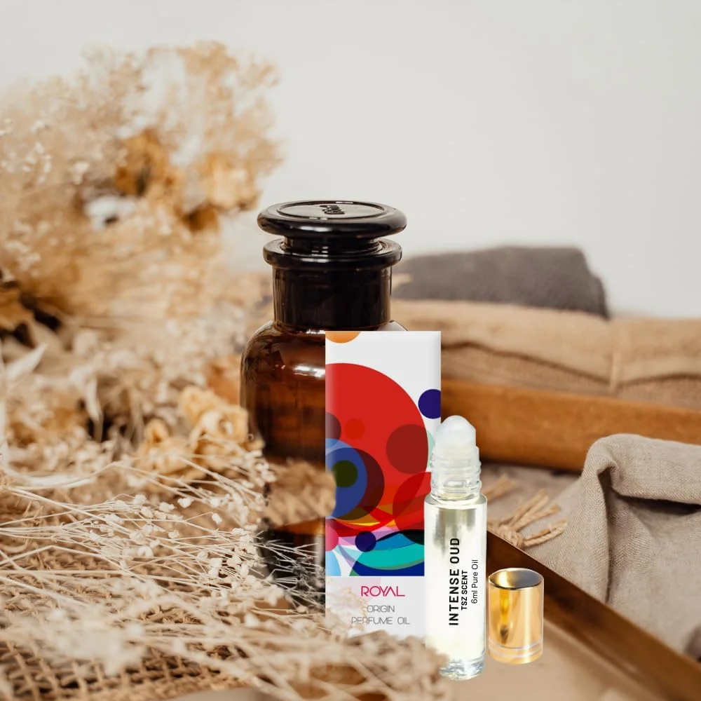 روغن عطر مردانه و زنانه TSZ Scent Mystique Oud Essence - 6 میلی لیتر عطر خالص رولی، رایحه ماندگار عنبر و وانیل روغن عطر مردانه و زنانه TSZ Scent Mystique Oud Essence - 6 میلی لیتر عطر خالص رولی، رایحه ماندگار عنبر و وانیل