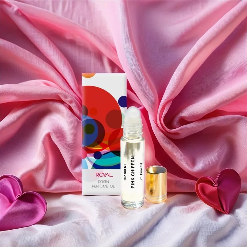 عطر روغنی تی اس زد با الهام از Pink Chiffon - رول 6 میلی لیتری روغن خالص - سمفونی عطر شیرین و ظریف برای زنان عطر روغنی تی اس زد با الهام از Pink Chiffon - رول 6 میلی لیتری روغن خالص - سمفونی عطر شیرین و ظریف برای زنان