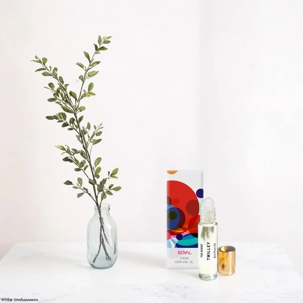 روغن عطر رولی زنانه TSZ Scent Twilley 6 میلی لیتر - رایحه گلی ظریف و نت های ادویه ای گرم، رایحه ماندگار زنجبیل، گل مریم و چوب صندل روغن عطر رولی زنانه TSZ Scent Twilley 6 میلی لیتر - رایحه گلی ظریف و نت های ادویه ای گرم، رایحه ماندگار زنجبیل، گل مریم و چوب صندل