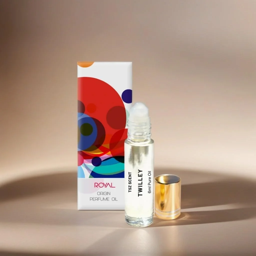 روغن عطر رولی زنانه TSZ Scent Twilley 6 میلی لیتر - رایحه گلی ظریف و نت های ادویه ای گرم، رایحه ماندگار زنجبیل، گل مریم و چوب صندل روغن عطر رولی زنانه TSZ Scent Twilley 6 میلی لیتر - رایحه گلی ظریف و نت های ادویه ای گرم، رایحه ماندگار زنجبیل، گل مریم و چوب صندل