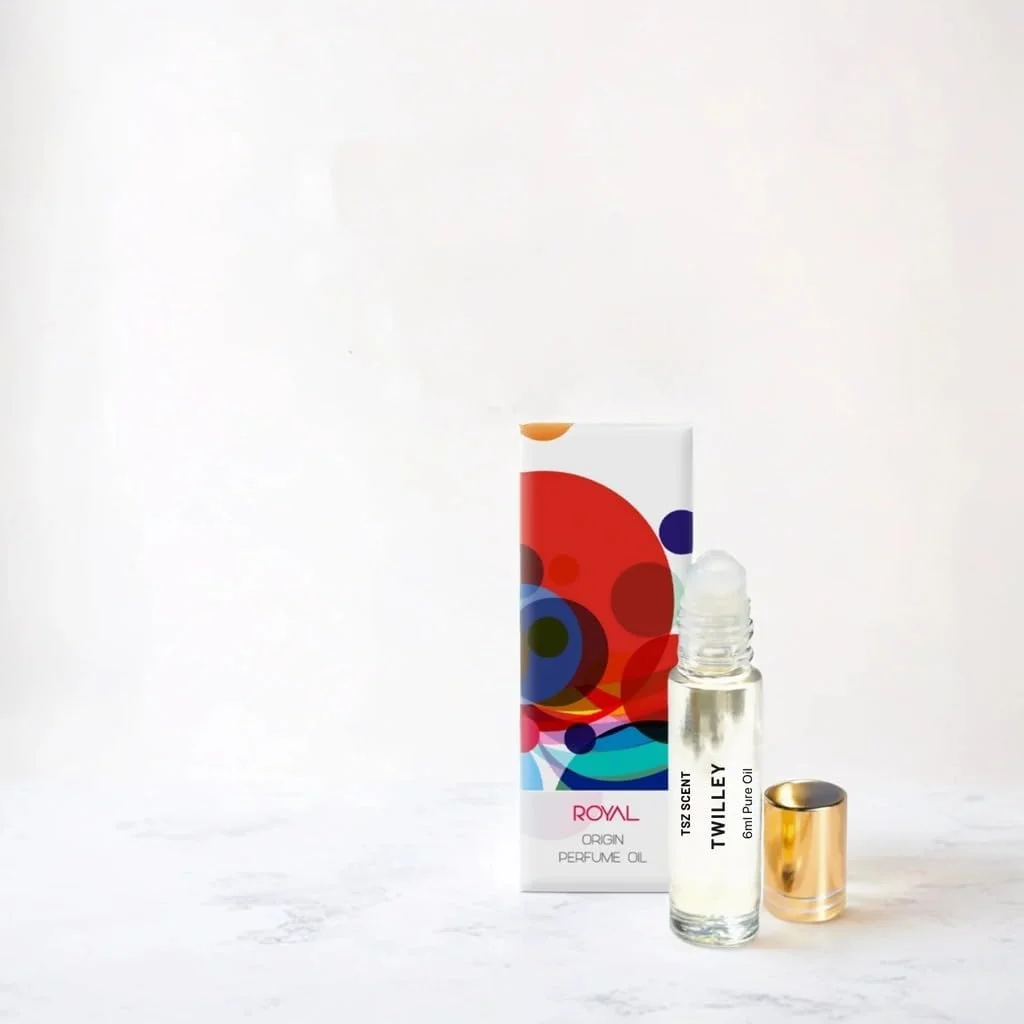 روغن عطر رولی زنانه TSZ Scent Twilley 6 میلی لیتر - رایحه گلی ظریف و نت های ادویه ای گرم، رایحه ماندگار زنجبیل، گل مریم و چوب صندل روغن عطر رولی زنانه TSZ Scent Twilley 6 میلی لیتر - رایحه گلی ظریف و نت های ادویه ای گرم، رایحه ماندگار زنجبیل، گل مریم و چوب صندل