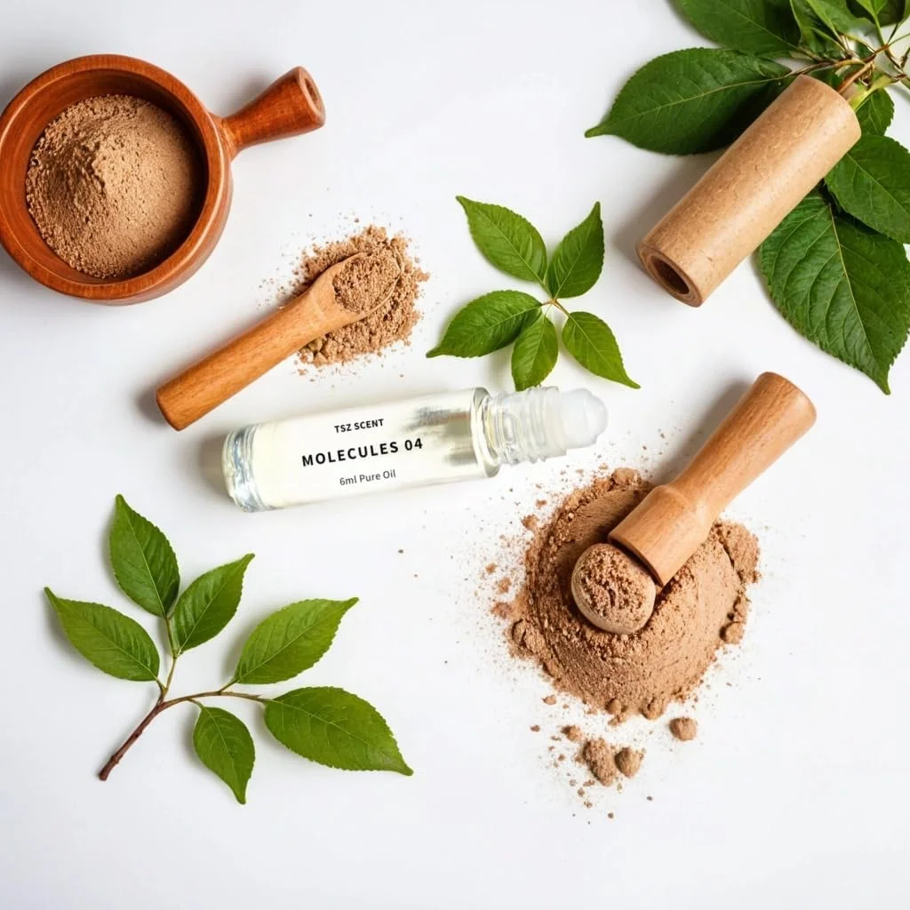 عطر روغنی رولی مولکول 04 تی اس زد سنتز، 6 میلی لیتر - چوبی و تند، پیچش مرکبات | ماندگاری طولانی، عطر جیبی عطر روغنی رولی مولکول 04 تی اس زد سنتز، 6 میلی لیتر - چوبی و تند، پیچش مرکبات | ماندگاری طولانی، عطر جیبی