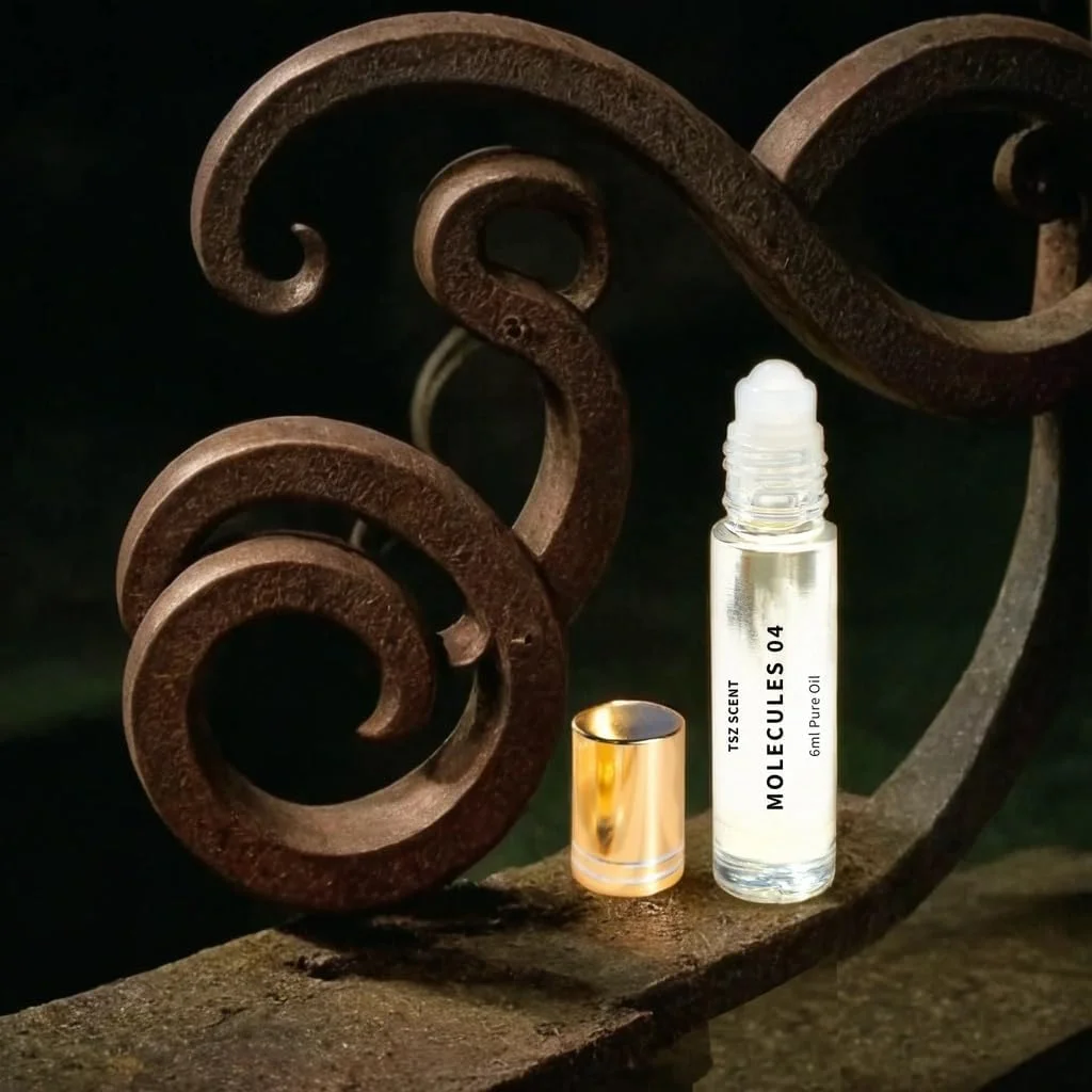 عطر روغنی رولی مولکول 04 تی اس زد سنتز، 6 میلی لیتر - چوبی و تند، پیچش مرکبات | ماندگاری طولانی، عطر جیبی عطر روغنی رولی مولکول 04 تی اس زد سنتز، 6 میلی لیتر - چوبی و تند، پیچش مرکبات | ماندگاری طولانی، عطر جیبی