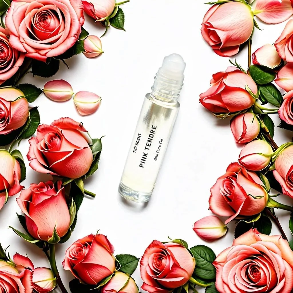 روغن عطر رولی زنانه TSZ Scent Pink Tender، 6 میلی لیتر - عطر لوکس، ماندگار، بدون الکل، عطر گلی، ظرافت شاد روغن عطر رولی زنانه TSZ Scent Pink Tender، 6 میلی لیتر - عطر لوکس، ماندگار، بدون الکل، عطر گلی، ظرافت شاد