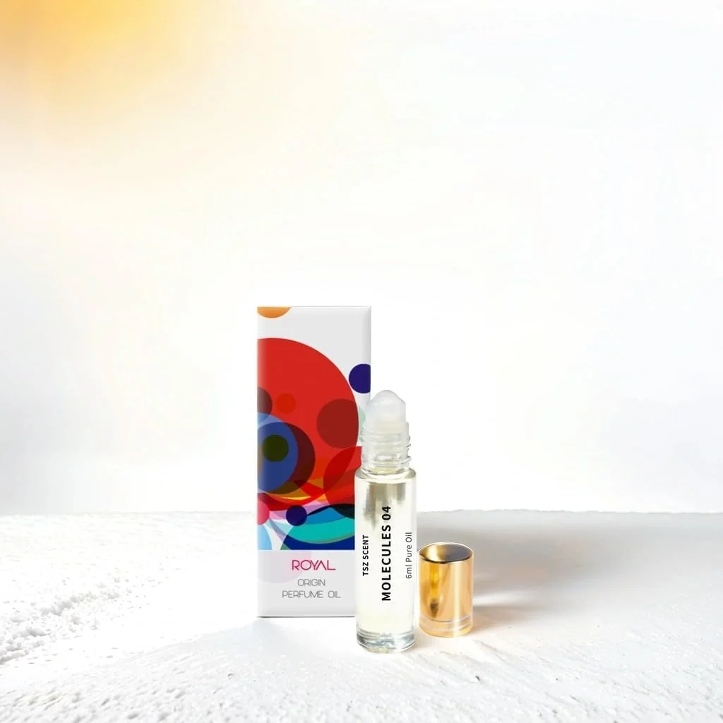 عطر روغنی رولی مولکول 04 تی اس زد سنتز، 6 میلی لیتر - چوبی و تند، پیچش مرکبات | ماندگاری طولانی، عطر جیبی عطر روغنی رولی مولکول 04 تی اس زد سنتز، 6 میلی لیتر - چوبی و تند، پیچش مرکبات | ماندگاری طولانی، عطر جیبی
