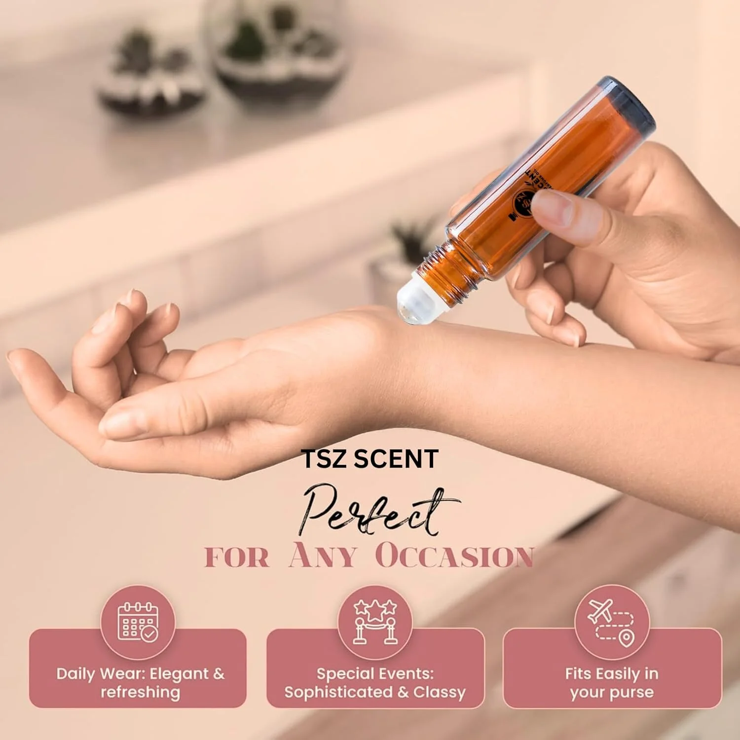 روغن بدن معطر زنانه TSZ SCENT با رایحه جیمی چو یو روغن بدن معطر زنانه TSZ SCENT با رایحه جیمی چو یو