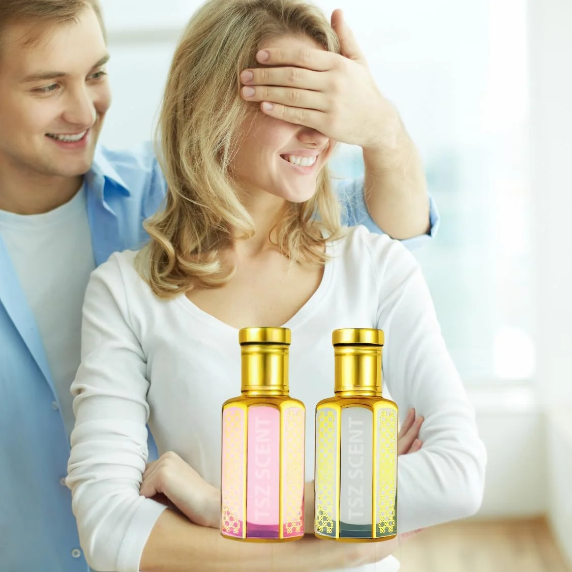 ست هدیه روغن عطر TSZ Scent Musk Tahara & Cotton Candy – 2x12ml عطر ماندگار برای زنان، بدون الکل، شیرین، ملایم، عطر اندازه مسافرتی – هدیه برای او ست هدیه روغن عطر TSZ Scent Musk Tahara & Cotton Candy – 2x12ml عطر ماندگار برای زنان، بدون الکل، شیرین، ملایم، عطر اندازه مسافرتی – هدیه برای او