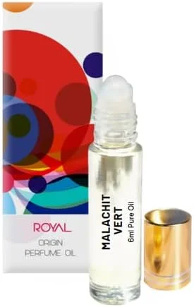 عطر روغنی رولی مردانه و زنانه TSZ SCENT مدل Malachite Vert CPO حجم 6 میلی لیتر