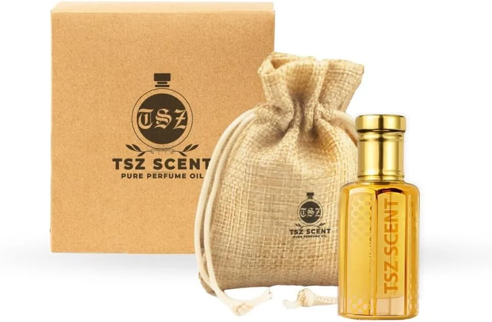 روغن عطر شکلات کرم TSZ Scent 12 میلی لیتر - رایحه ماندگار شکلات و مشک شیرین برای زنان و مردان | عطر عربی بر پایه روغن، عطر هدیه لوکس، استفاده روزانه