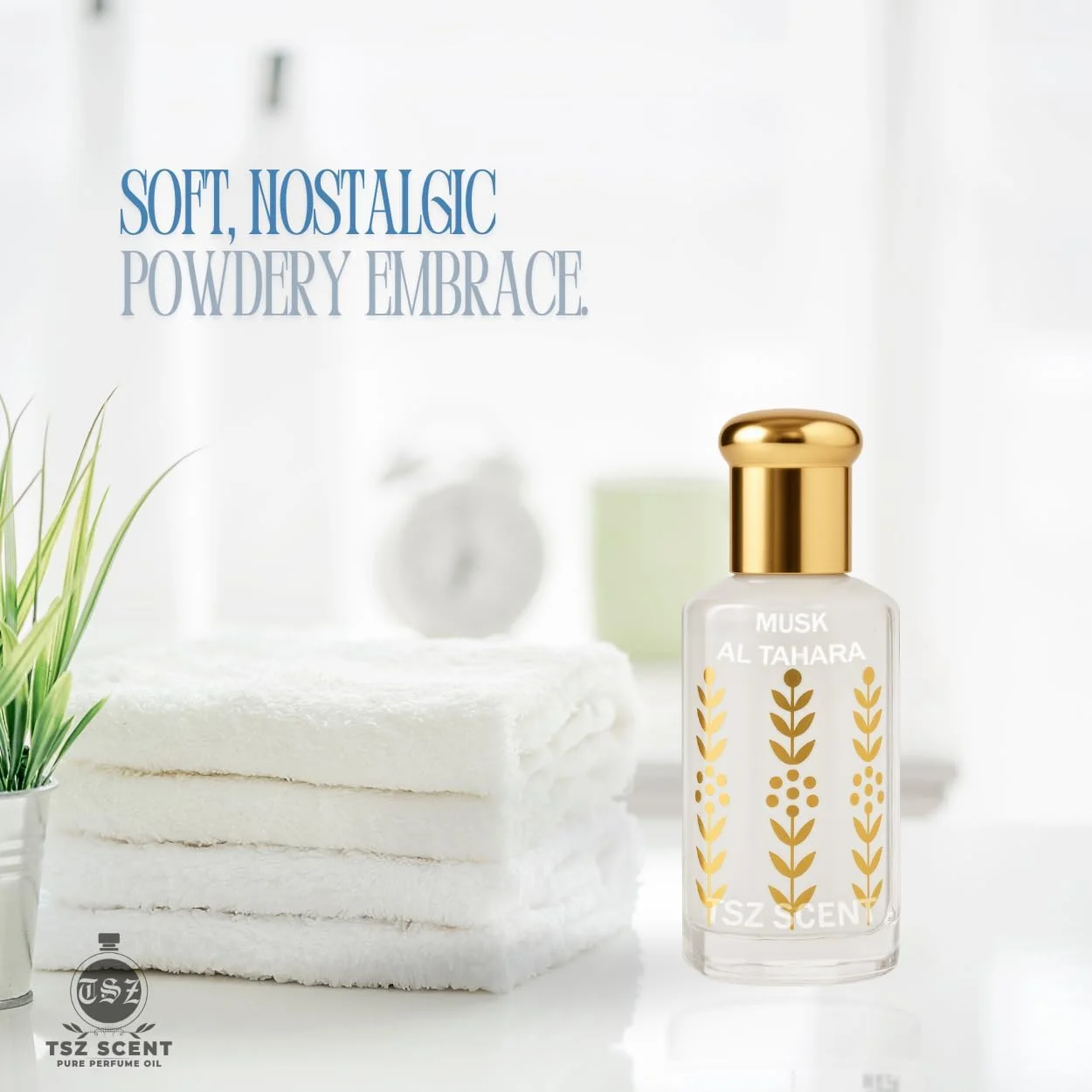 عطر روغن مشک طهاره TSZ Scent - مشک سفید 60 میلی لیتر - روغن عطر مشک ابیض موسک غلیظ برای مردان و زنان، ماندگاری طولانی، طبیعی خالص، عطر غیر الکلی عطر روغن مشک طهاره TSZ Scent - مشک سفید 60 میلی لیتر - روغن عطر مشک ابیض موسک غلیظ برای مردان و زنان، ماندگاری طولانی، طبیعی خالص، عطر غیر الکلی
