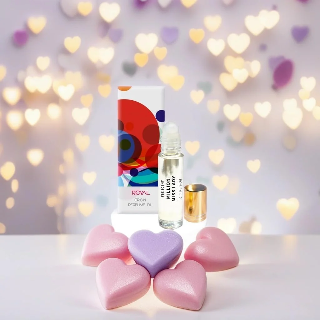 روغن عطر زنانه تی اس زد سنت مدل Miss Million Lady، رول-آن 6 میلی لیتری - رایحه گلی شیرین با نت های عسل و مرکبات، ماندگاری طولانی، مناسب برای سفر