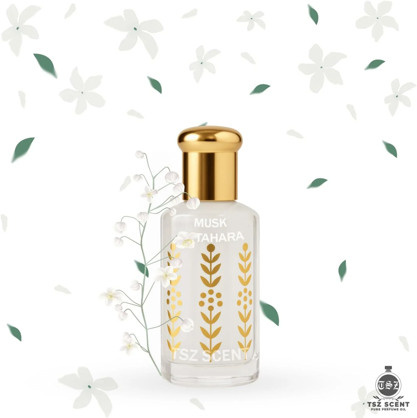 عطر روغن مشک طهاره TSZ Scent - مشک سفید 60 میلی لیتر - روغن عطر مشک ابیض موسک غلیظ برای مردان و زنان، ماندگاری طولانی، طبیعی خالص، عطر غیر الکلی عطر روغن مشک طهاره TSZ Scent - مشک سفید 60 میلی لیتر - روغن عطر مشک ابیض موسک غلیظ برای مردان و زنان، ماندگاری طولانی، طبیعی خالص، عطر غیر الکلی