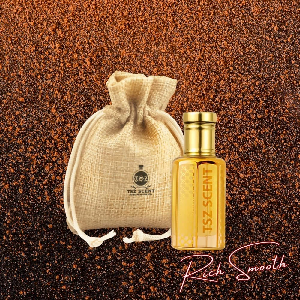 روغن عطر شکلات کرم TSZ Scent 12 میلی لیتر - رایحه ماندگار شکلات و مشک شیرین برای زنان و مردان | عطر عربی بر پایه روغن، عطر هدیه لوکس، استفاده روزانه روغن عطر شکلات کرم TSZ Scent 12 میلی لیتر - رایحه ماندگار شکلات و مشک شیرین برای زنان و مردان | عطر عربی بر پایه روغن، عطر هدیه لوکس، استفاده روزانه