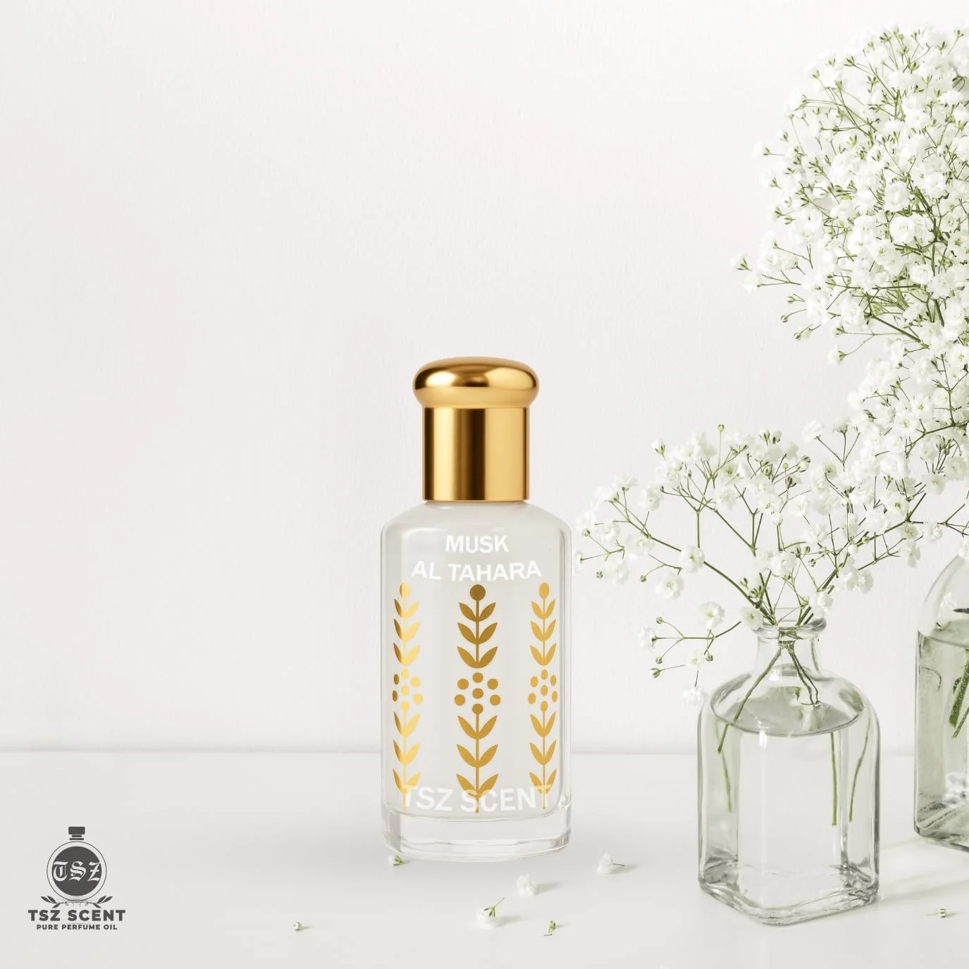 عطر روغن مشک طهاره TSZ Scent - مشک سفید 60 میلی لیتر - روغن عطر مشک ابیض موسک غلیظ برای مردان و زنان، ماندگاری طولانی، طبیعی خالص، عطر غیر الکلی عطر روغن مشک طهاره TSZ Scent - مشک سفید 60 میلی لیتر - روغن عطر مشک ابیض موسک غلیظ برای مردان و زنان، ماندگاری طولانی، طبیعی خالص، عطر غیر الکلی