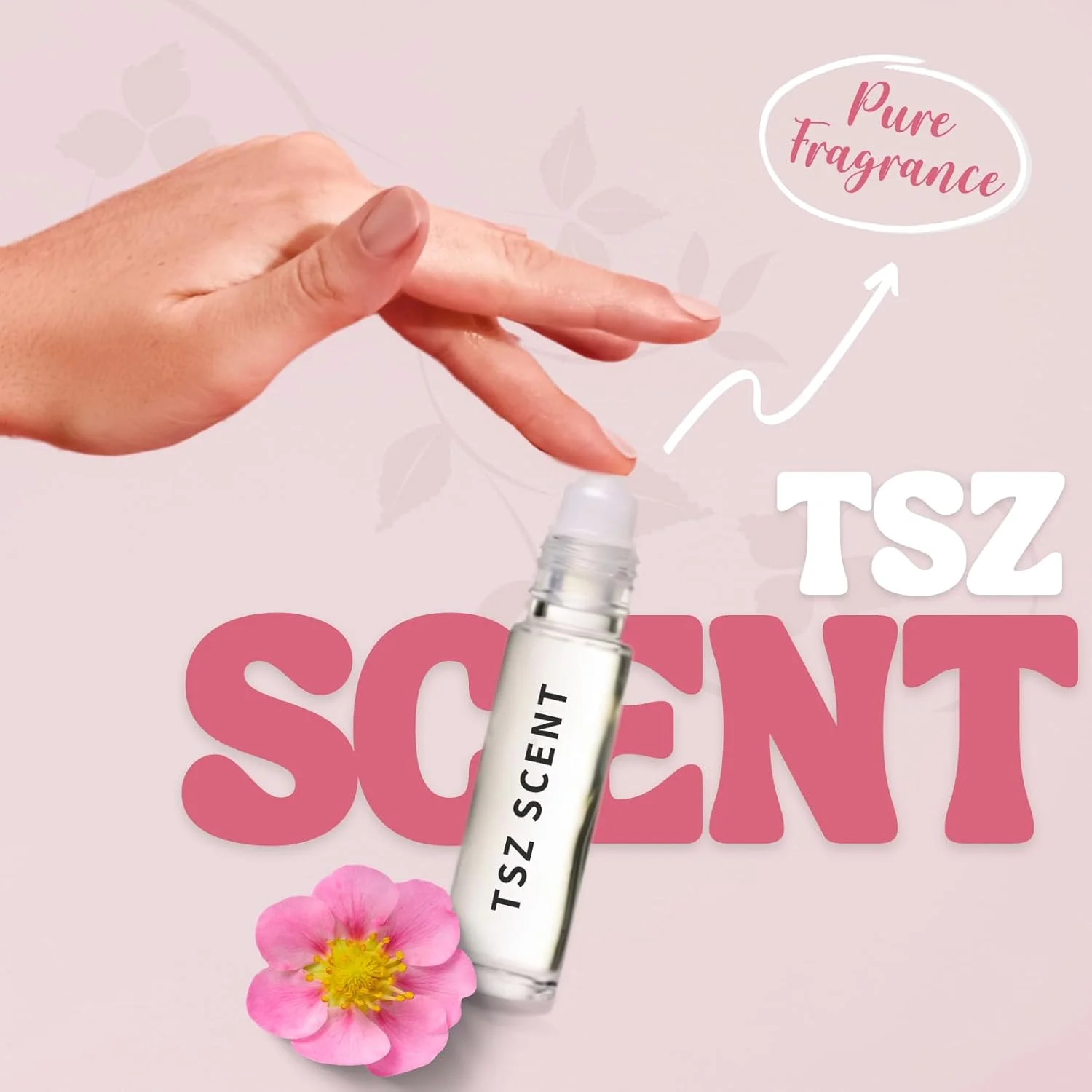 روغن عطر زنانه و دخترانه TSZ Scent Pure Seductions، رولی غلیظ 6 میلی لیتری - رایحه شیرین میوه ای گلی، ماندگاری طولانی، پیچ و تاب عالی برای سبک زندگی فعال