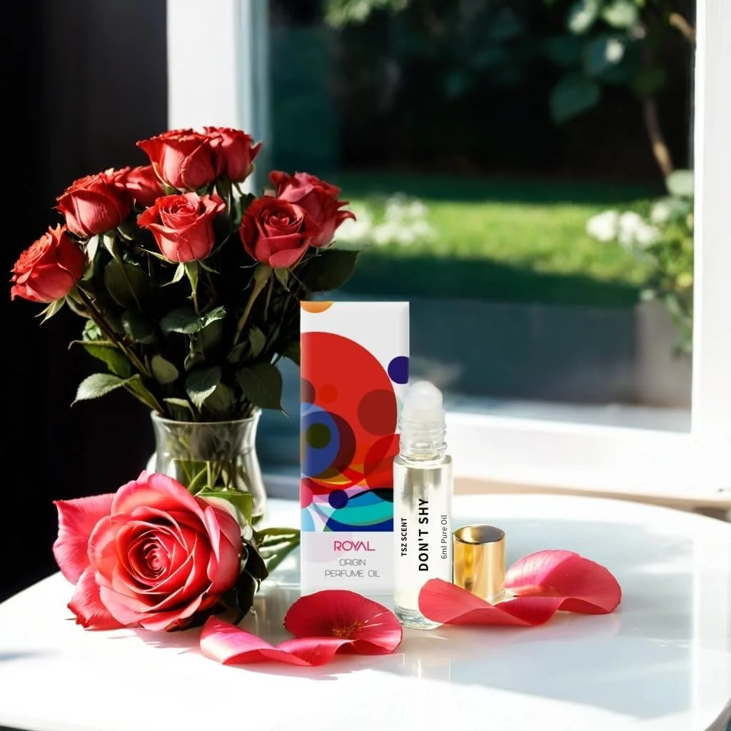 عطر روغنی زنانه TSZ Scent Dont Shy - ماندگاری طولانی، رایحه وانیل شیرین - رولی 6 میلی لیتری، غیر الکلی، رایحه لوکس عشق عطر روغنی زنانه TSZ Scent Dont Shy - ماندگاری طولانی، رایحه وانیل شیرین - رولی 6 میلی لیتری، غیر الکلی، رایحه لوکس عشق