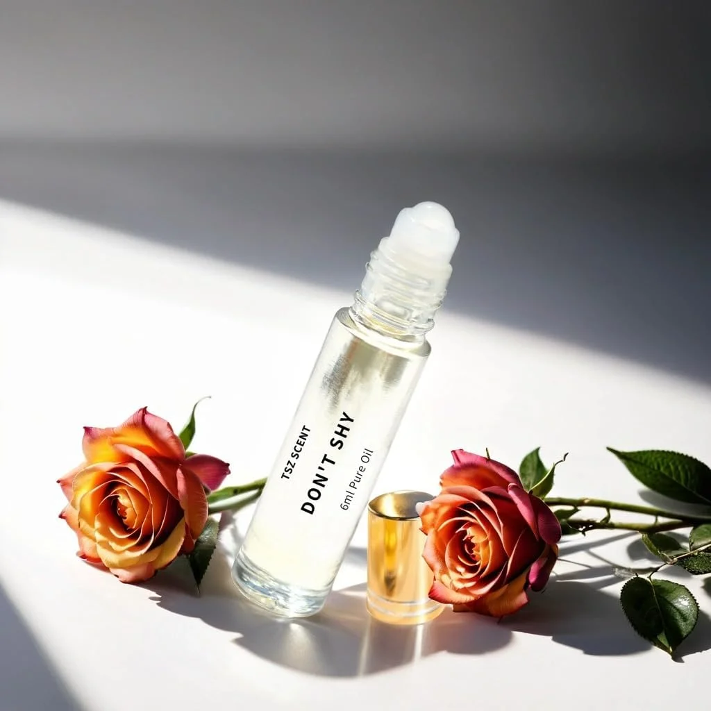 عطر روغنی زنانه TSZ Scent Dont Shy - ماندگاری طولانی، رایحه وانیل شیرین - رولی 6 میلی لیتری، غیر الکلی، رایحه لوکس عشق عطر روغنی زنانه TSZ Scent Dont Shy - ماندگاری طولانی، رایحه وانیل شیرین - رولی 6 میلی لیتری، غیر الکلی، رایحه لوکس عشق