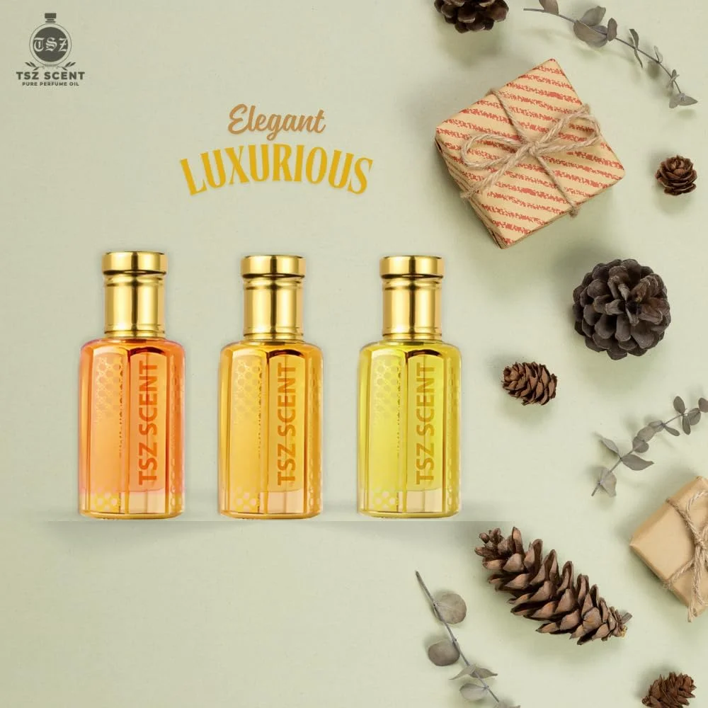 روغن عطر زنانه TSZ Scent Narcisa Bloom 12ml، رایحه ماندگار گل‌دار و مشک ملایم، سبک مدرن عالی