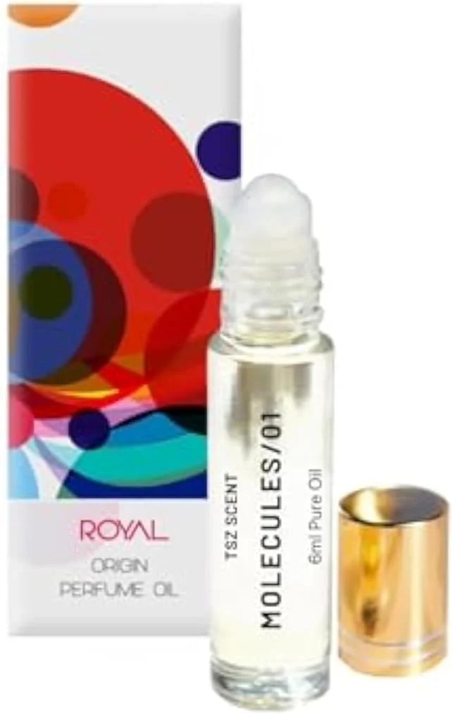 روغن عطر خالص مولکول های معطر TSZ 01، رولی مناسب آقایان و بانوان، حجم 6 میلی لیتر، سایز مسافرتی، عطر جیبی، روغن عطر غلیظ