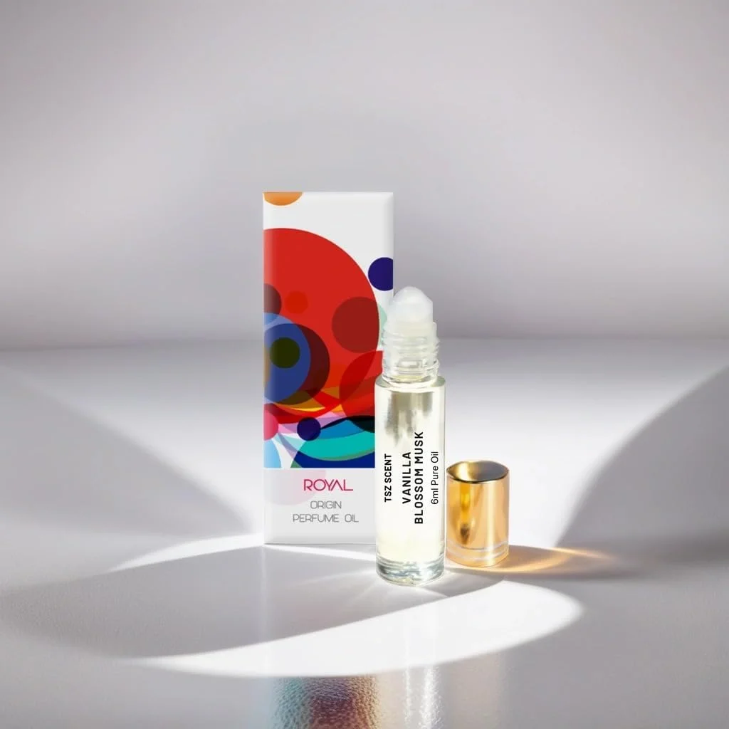 روغن عطر تی اس زد با رایحه وانیل، شکوفه و مشک 6 میلی لیتر - عطر یونیسکس، رایحه شیرین گلی و پودری - عطر ماندگار برای مردان و زنان روغن عطر تی اس زد با رایحه وانیل، شکوفه و مشک 6 میلی لیتر - عطر یونیسکس، رایحه شیرین گلی و پودری - عطر ماندگار برای مردان و زنان
