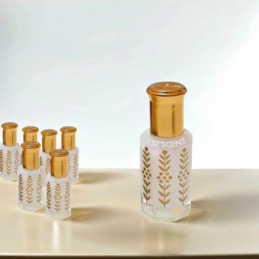 روغن عطر طهاره مشک و وانیل TSZ Scent، ۱۲ میلی لیتر، унисекс، رایحه رولی - ماندگاری طولانی، رایحه گلی مشک - عطر غیر الکلی غلیظ برای مردان و زنان - ایده آل برای لایه بندی و هدیه دادن (وانیل) روغن عطر طهاره مشک و وانیل TSZ Scent، ۱۲ میلی لیتر، унисекс، رایحه رولی - ماندگاری طولانی، رایحه گلی مشک - عطر غیر الکلی غلیظ برای مردان و زنان - ایده آل برای لایه بندی و هدیه دادن (وانیل)