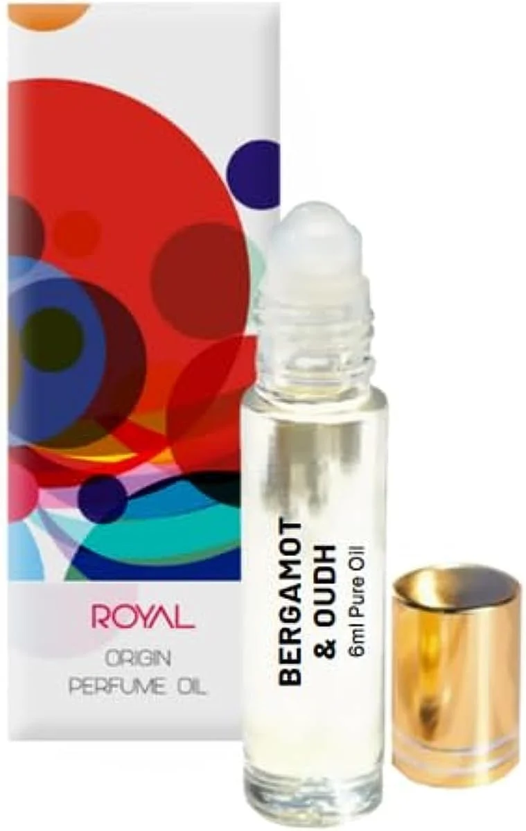 روغن عطر رولی برگاموت و عود TSZ Scent برای آقایان و بانوان | 6 میلی لیتر عطر خالص غلیظ | رایحه مرکباتی تازه و چوبی | عطر یونیسکس بدون الکل و مناسب سفر