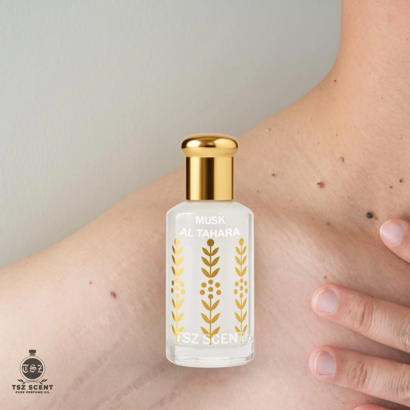 روغن عطر مشک طهاره TSZ Scent، 60 میلی لیتر - رایحه مشک سفید برای مردان و زنان، عطر طراوت بخش گلدار با ماندگاری طولانی