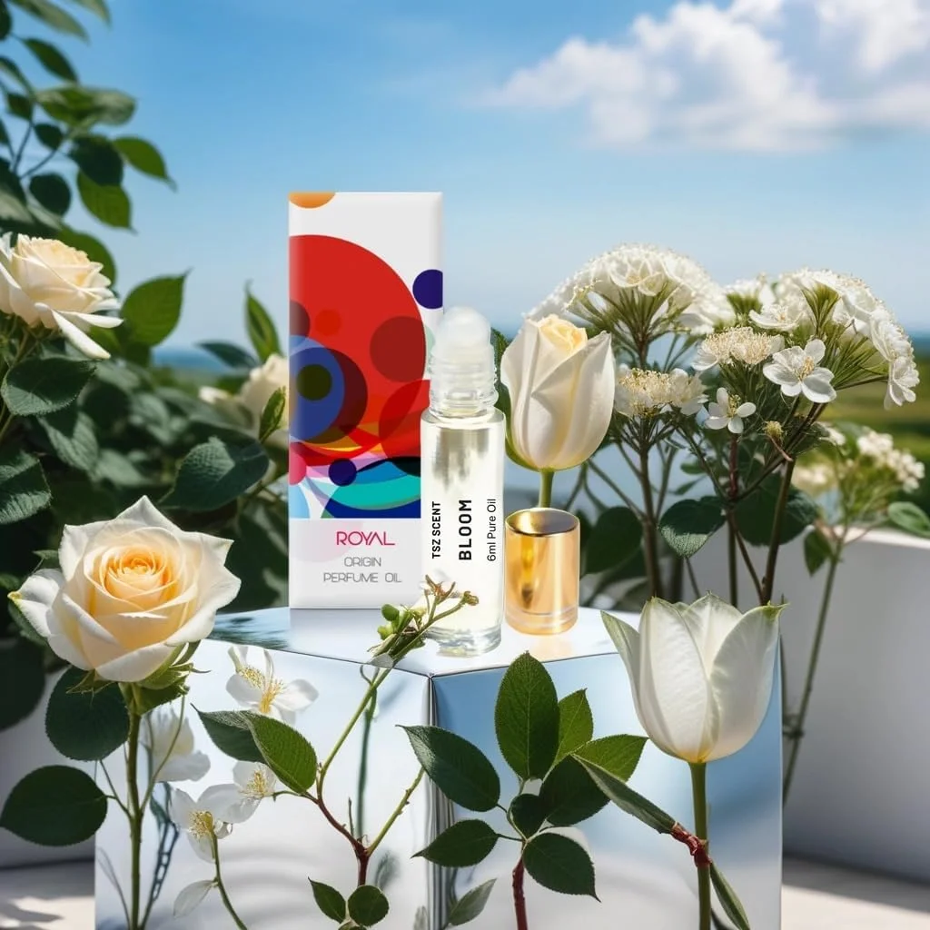 روغن عطر زنانه گلهای شکوفه TSZ با رایحه گلی 6 میلیلیتری – رایحه مسحورکننده گل مریم، یاس، پیچ امینالدوله – ماندگاری طولانی، رایحه شیک و مد روز دخترانه روغن عطر زنانه گلهای شکوفه TSZ با رایحه گلی 6 میلیلیتری – رایحه مسحورکننده گل مریم، یاس، پیچ امینالدوله – ماندگاری طولانی، رایحه شیک و مد روز دخترانه