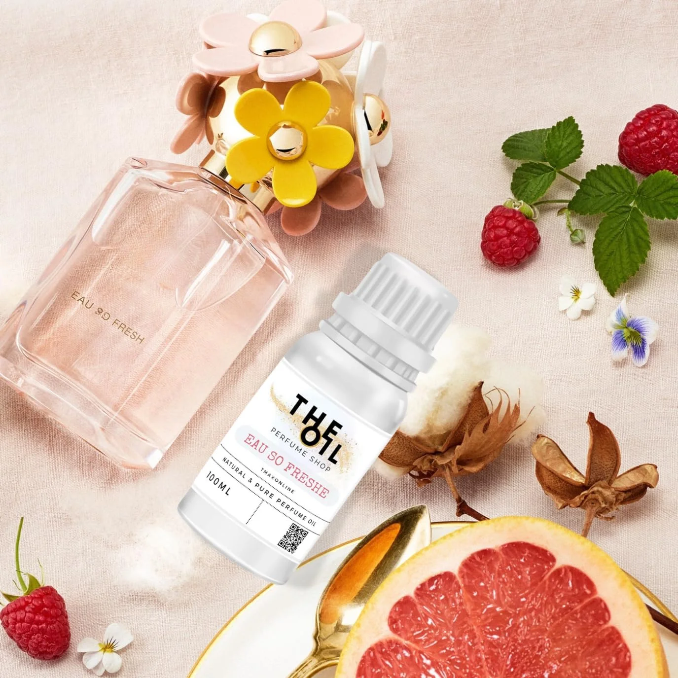 عطر زنانه TSZ Scent Eau So Freshe با رایحه روغن غلیظ 100 میلی لیتر - کیفیت عالی با رایحه میوه ای، گلی و مشک عطر زنانه TSZ Scent Eau So Freshe با رایحه روغن غلیظ 100 میلی لیتر - کیفیت عالی با رایحه میوه ای، گلی و مشک
