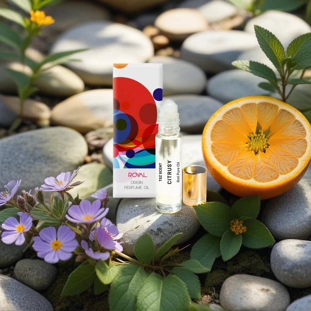 روغن عطر مرکبات TSZ Scents 6 میلی لیتر برای مردان و زنان - رایحه ای ماندگار، تند و تازه، مناسب برای هر دو جنس، رایحه تابستانی، رولی قابل حمل و غیر الکلی برای او و او روغن عطر مرکبات TSZ Scents 6 میلی لیتر برای مردان و زنان - رایحه ای ماندگار، تند و تازه، مناسب برای هر دو جنس، رایحه تابستانی، رولی قابل حمل و غیر الکلی برای او و او
