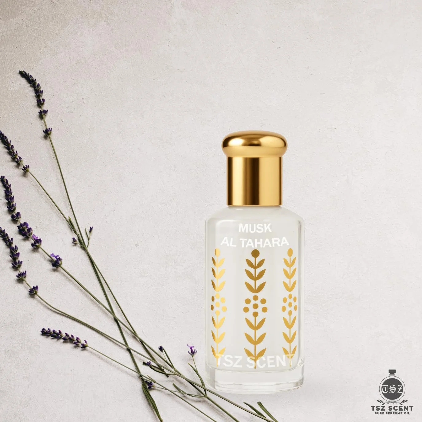 روغن عطر مشک طهاره TSZ Scent، 60 میلی لیتر - رایحه مشک سفید برای مردان و زنان، عطر طراوت بخش گلدار با ماندگاری طولانی