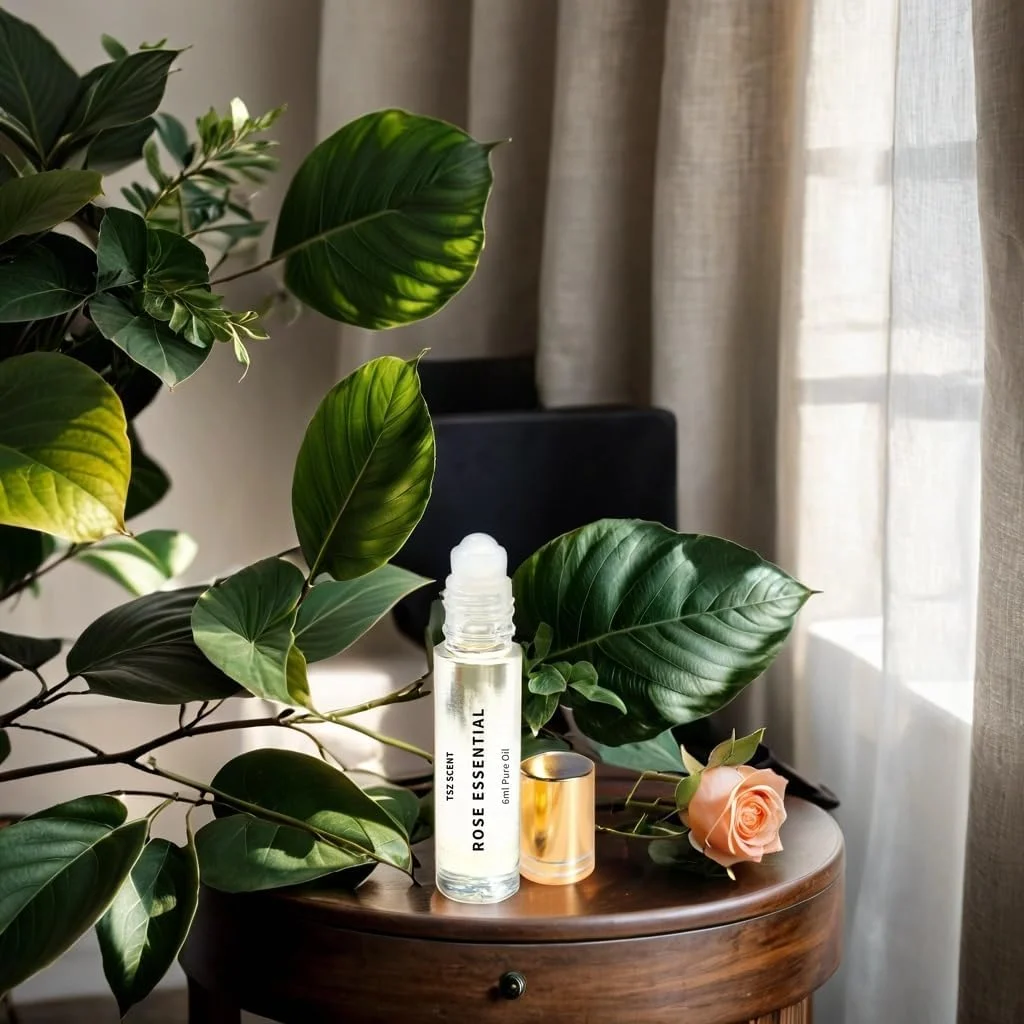 روغن عطر رولی اسانس رز زنانه TSZ Scent - روغن عطر لوکس غلیظ 6 میلی لیتری - رایحه مشک و گل روغن عطر رولی اسانس رز زنانه TSZ Scent - روغن عطر لوکس غلیظ 6 میلی لیتری - رایحه مشک و گل
