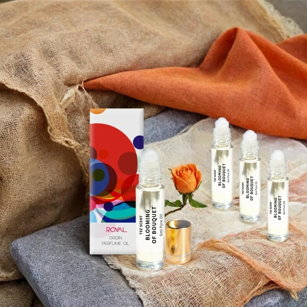روغن عطر رولی زنانه TSZ Scents Blooming of Bouquet - رایحه گلی تازه، ظریف و میوه ای 6 میلی لیتر غلیظ - ایده آل برای هدیه روغن عطر رولی زنانه TSZ Scents Blooming of Bouquet - رایحه گلی تازه، ظریف و میوه ای 6 میلی لیتر غلیظ - ایده آل برای هدیه